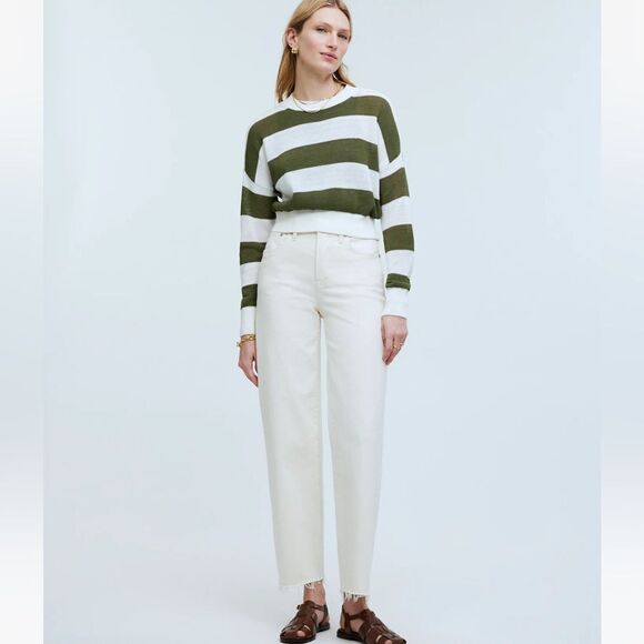 NWT Madewell -Knit Crewneck Sweater - Picture 6 of 10